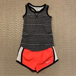 Hand Picked Black and Pink Kids Matching Set
